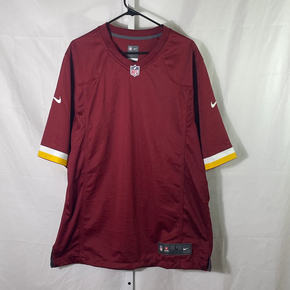 NWOT Washington Commanders On Field Jersey - Mens Size L - Burgundy